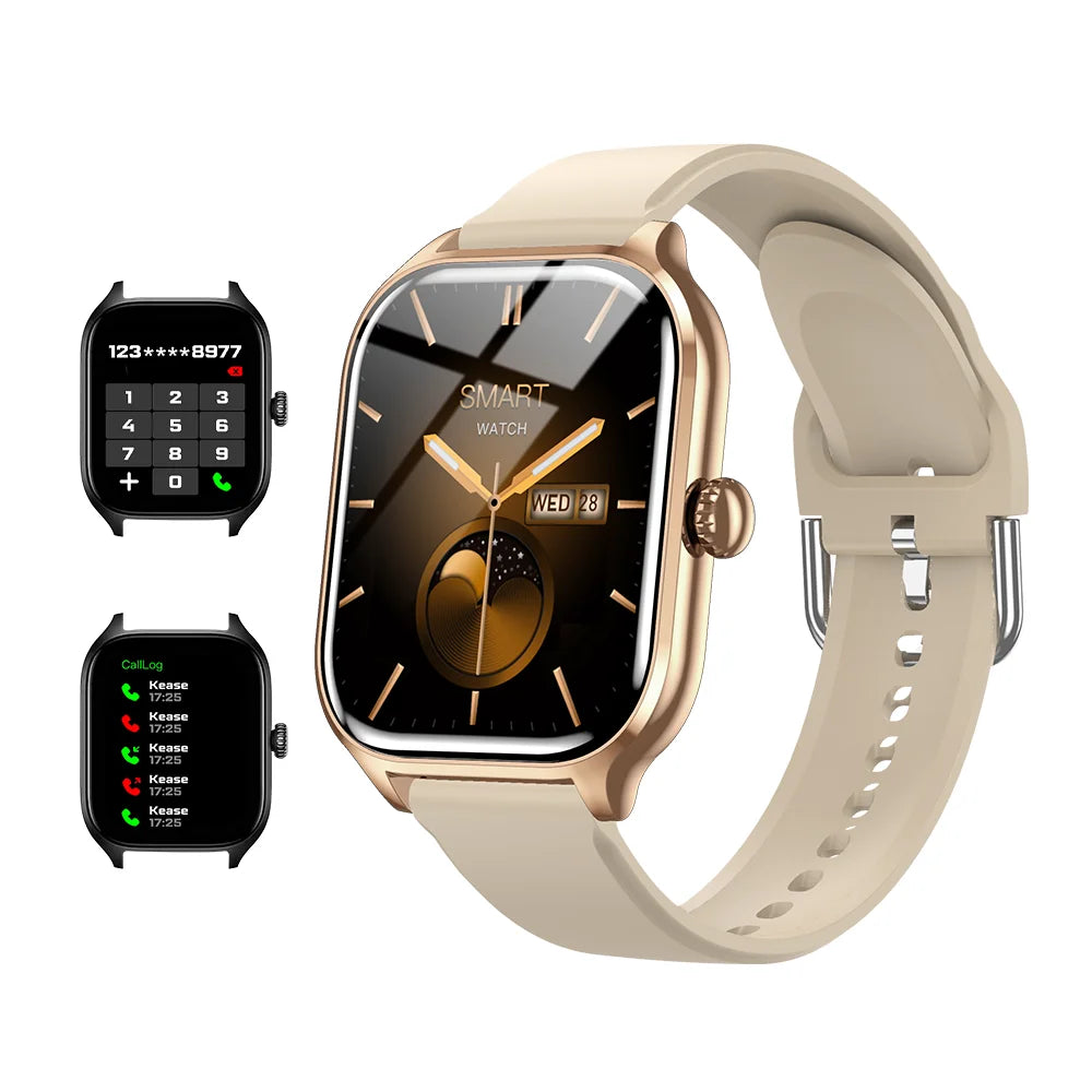 LAXASFIT H9 Smart Watch Dialing Answering Calls Exercise Tracking Heart Rate Sleep Monitor Bluetooth Smartwatch Man Woman Gift