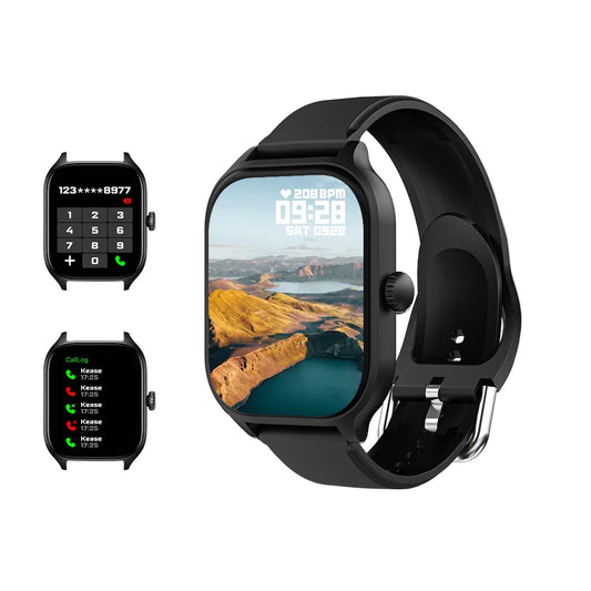 LAXASFIT H9 Smart Watch Dialing Answering Calls Exercise Tracking Heart Rate Sleep Monitor Bluetooth Smartwatch Man Woman Gift